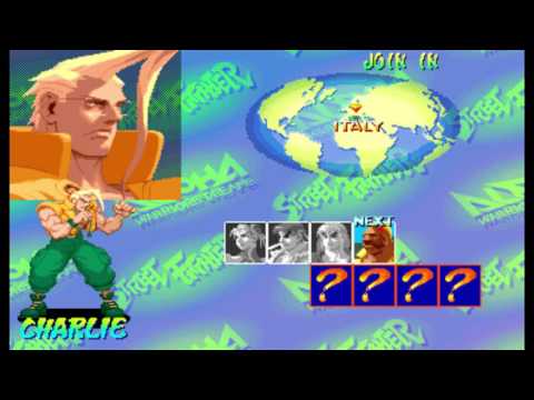 Street Fighter Alpha 1 ( Arcade ) - Charlie Playthrough ( Nov 27, 2016 )