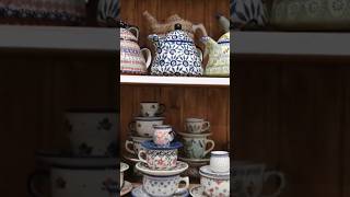 Болеславская керамика &quot;Птица Синица&quot; #ceramic #керамика #посуда #обзор #покупки #прогулка