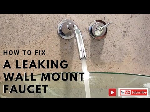 How to Fix a Leaking Kohler Wall Mount Faucet