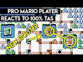 Pro Mario Player Reacts to SMB3 100% TAS new strats?? *YE*