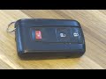 Toyota prius key remote battery replacement 2004  2009  diy