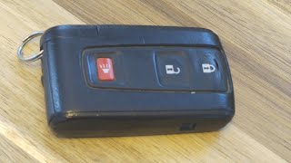 Toyota Prius Key Remote Battery Replacement 2004  2009  DIY