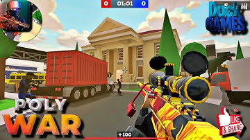 POLYWAR: FPS online shooter Android IOS Gameplay HD
