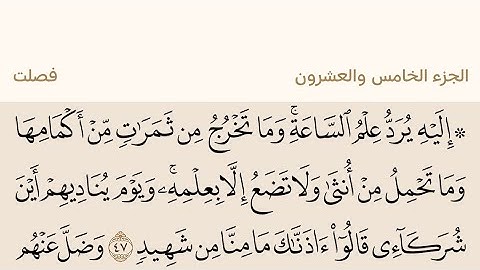 الجزء الخامس والعشرون من القرآن الكريم بصوت الشيخ عبد الرحمن السديس #القرآن_الكريم #عبدالرحمن_السديس