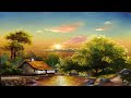 How I Paint Landscape Just By 4 Colors Oil Painting Landscape Step By Step 6 By Yasser Fayad