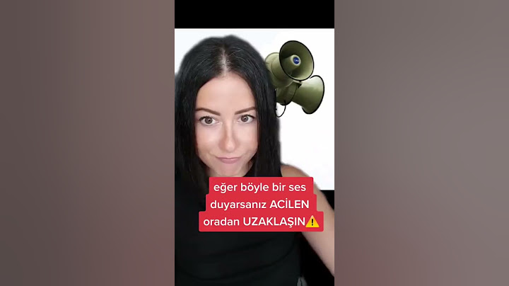 Eğer böyle bir ses duyarsanız acilen KAÇIN! #shorts