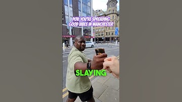 POV: YOU’RE SPREADING GOOD VIBES IN MANCHESTER 😎 #goodvibes #goodvibesalways #positivity #fun