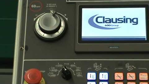 Clausing ASDIII Grinder Control Training Video