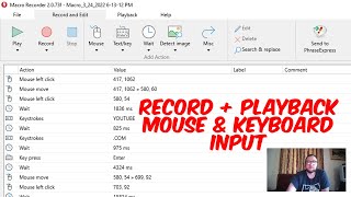 How to Record and Playback Mouse & Keyboard Input screenshot 4