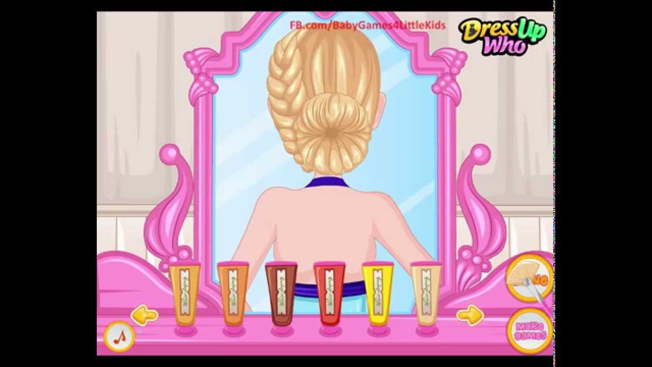 Top Barbie Hairstyles Games For Girls Prom Braided HairStylesBig