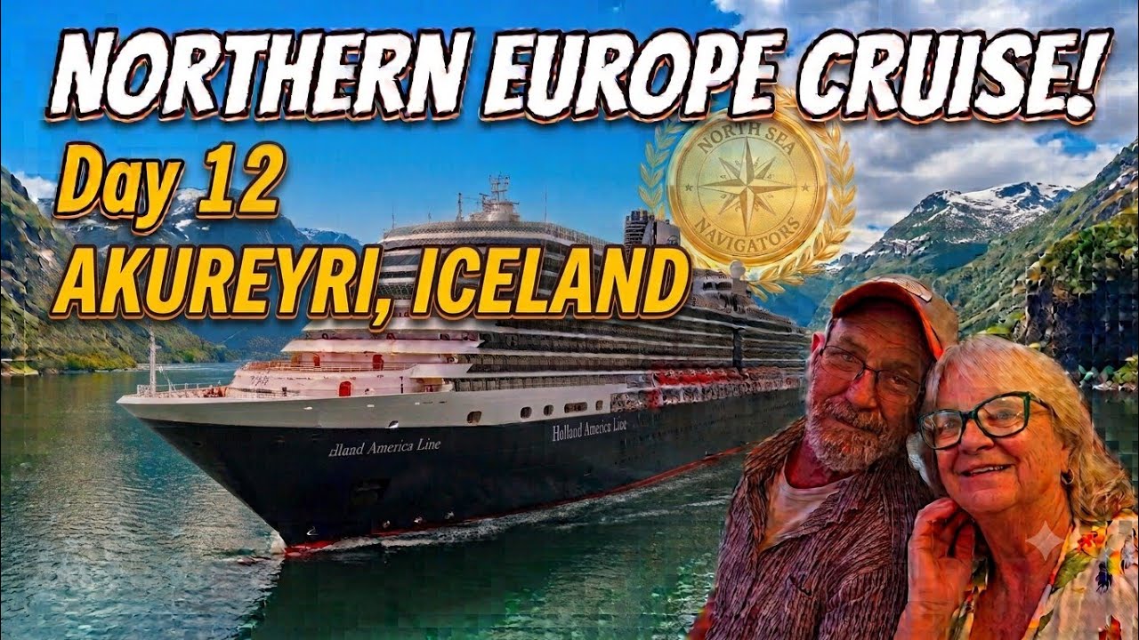 Northern Europe Cruise - Day 12 Akureyri, Iceland Laufas Turf Houses, and the Nonni Museum.