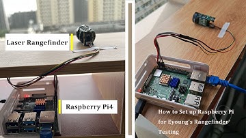 Connect Laser Rangefinder with Raspberry Pi4 by TTL & USB | EyoungTech  Makes it #lrf #raspberrypi