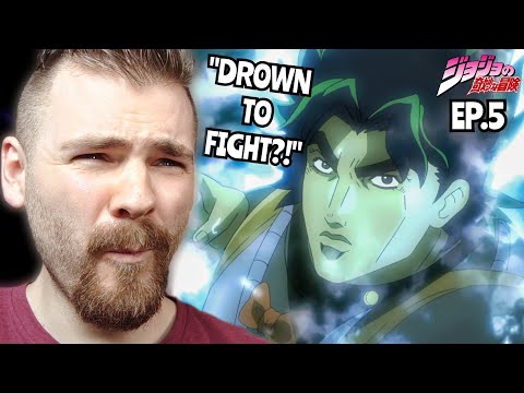 EVIL KNIGHTS & VAMPIRES!!! | JOJO'S BIZARRE ADVENTURE - EPISODE 5 (PART 1) | REACTION!