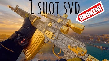 this *ONE SHOT* SVD SNIPER CLASS MADE ME DROP A NUKE in BO6! (Best SVD Class Setup) - Black Ops 6