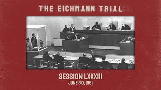 The Eichmann Trial: Session 83 (subtitled)