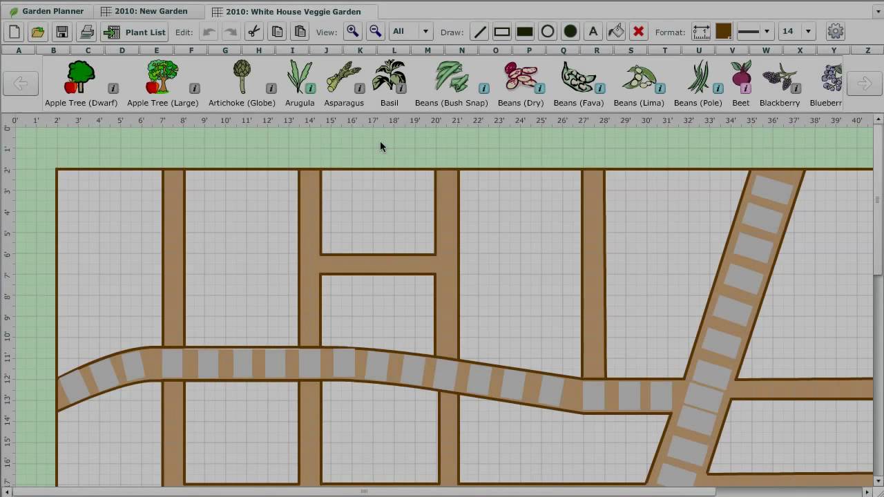 Landscape architect design l shape garden plan  CanStock