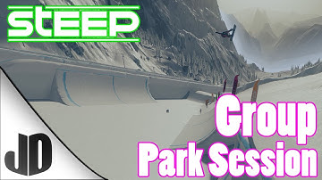 PARK SESSION WITH A GROUP! | Steep | 1440p 60fps