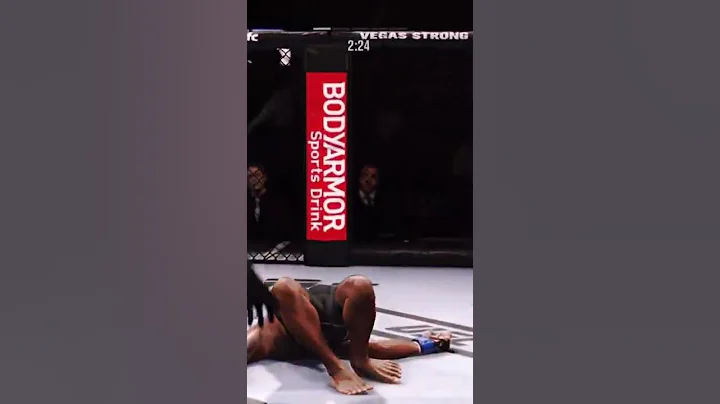 UFC 4 Online: Anderson Silva knocks out Israel Adesanya!! #ufc4 #ufc4 #shorts