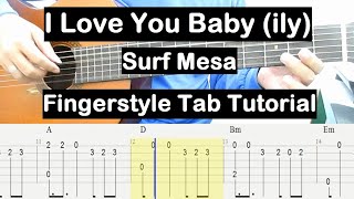 i love you baby guitar fingerstyle