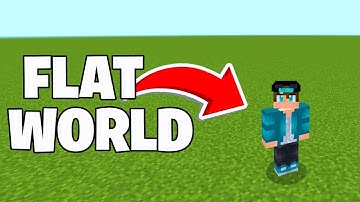 How To Create a Superflat World In Minecraft (Java and Bedrock) - Make Superflat World