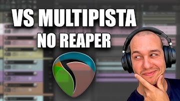 VS NO REAPER | Como montar um vs multipista do zero