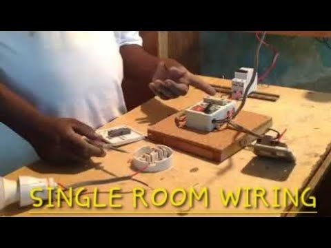 How To WIRE A SINGLE ROOM House