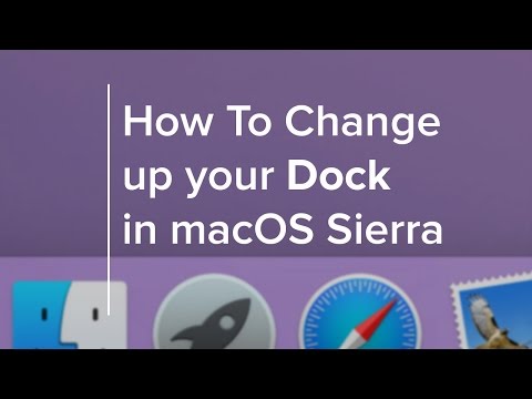 How to Change up Your Dock in macOS Sierra and Beyond