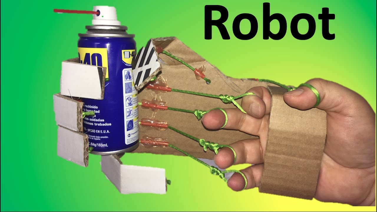 Como hacer un robot de carton