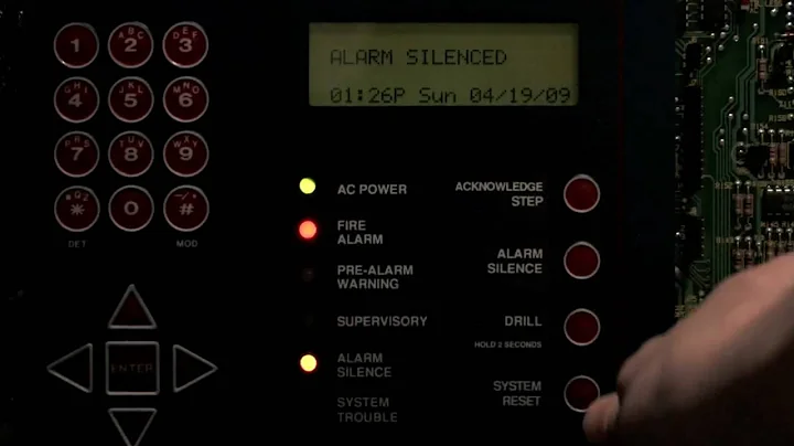 HD: System Test Notifier AFP-200 Gentex