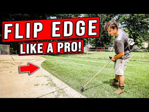 #1 EASIEST Way To Edge A Sidewalk (How The Pros Do It)