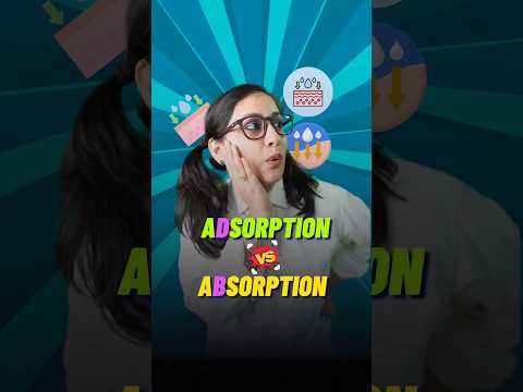 Adsorption 🆚 Absorption