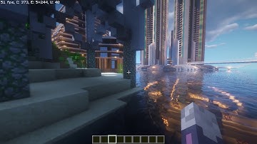 Testing Minecraft shader  DOF - BSL V7 Preview 2