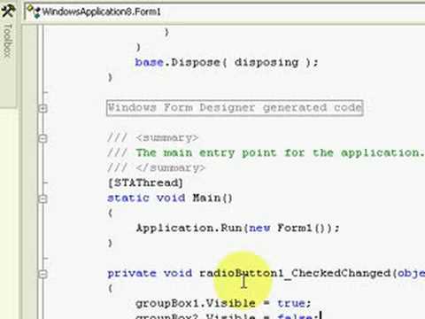 c# part 2 (radio button) - YouTube