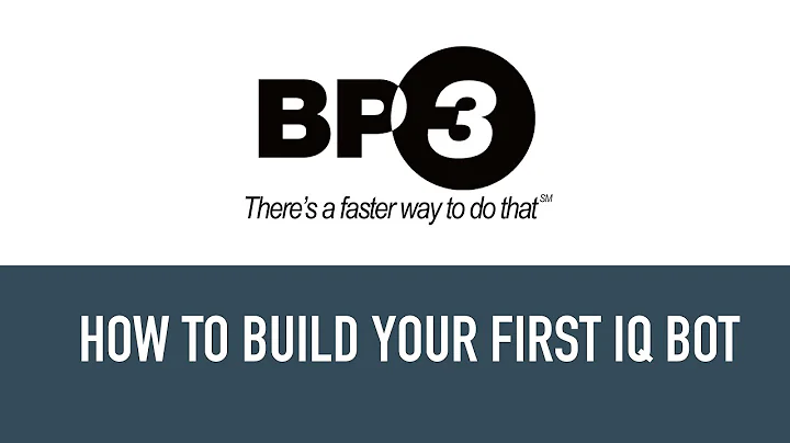 How to build your first IQ Bot for Intelligent Document Management Solutions