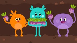 The Bumble Nums Make Tunneling Turnip Turnover | Cartoon For Kids
