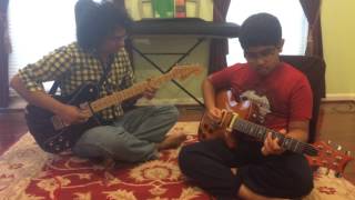Teaching 9 year old Srivathsa