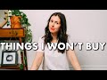 10 Things I'm Not Buying in 2021 | minimalism, saving money & becoming debt free in 2021 💸