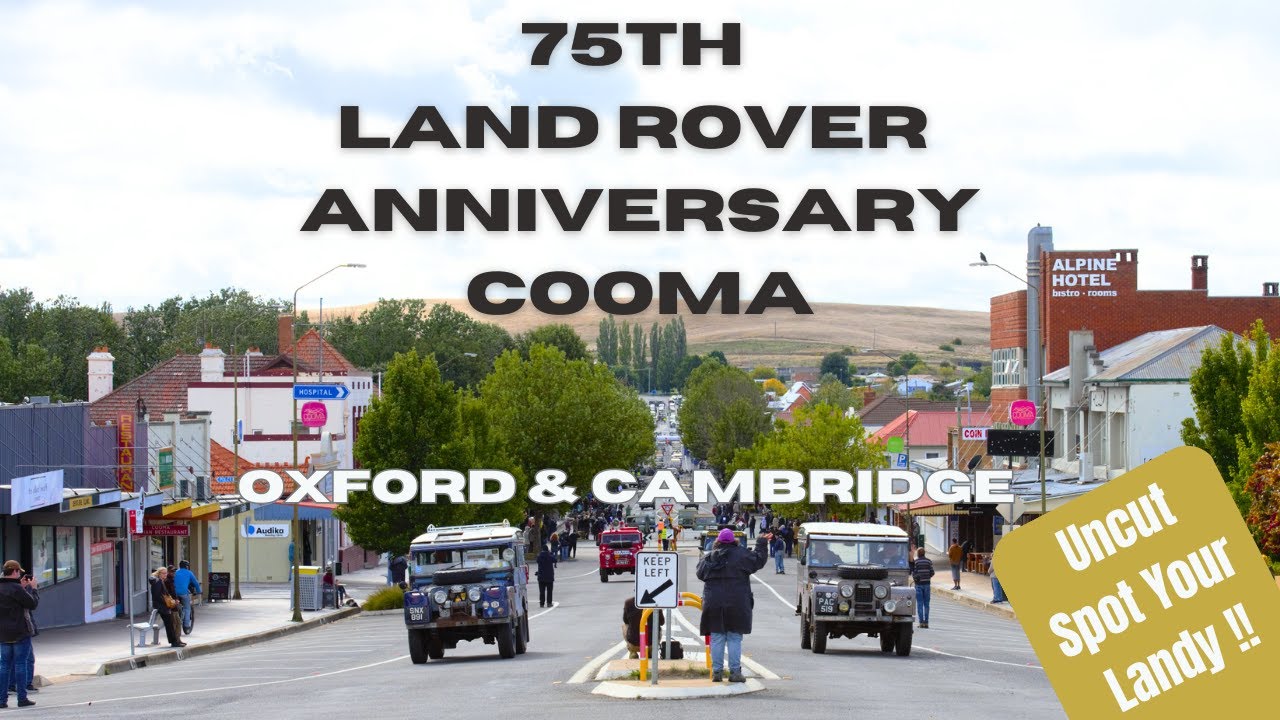 World's largest Land Rover Parade Cooma 75th LR Anniversary YouTube