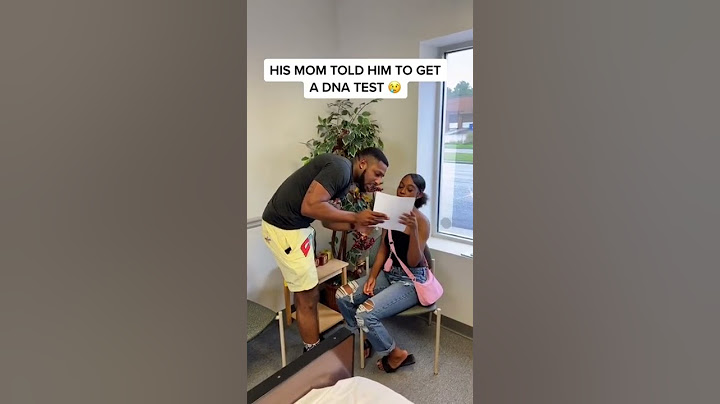 DNA TEST (HE BEEN PAYING CHILD SUPPORT FOR 8 months)