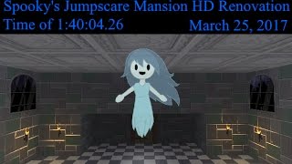 [Rooms 1-1000] Spooky's Jumpscare Mansion HDR Speedrun (1:40:04.26)