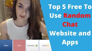 Top 5 Random Video Chat Apps and Websites 2021 - Free Use Random Chat App and Website screenshot 5