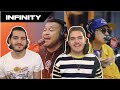 Twin Musicians REACT | Quest ft. John Roa - Infinity | LIVE on Wish 107.5 Bus