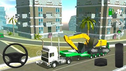 Cargo Transport Simulator Gameplay in - JCB Transport #13 Android ,ios Walkthrough Gameplay