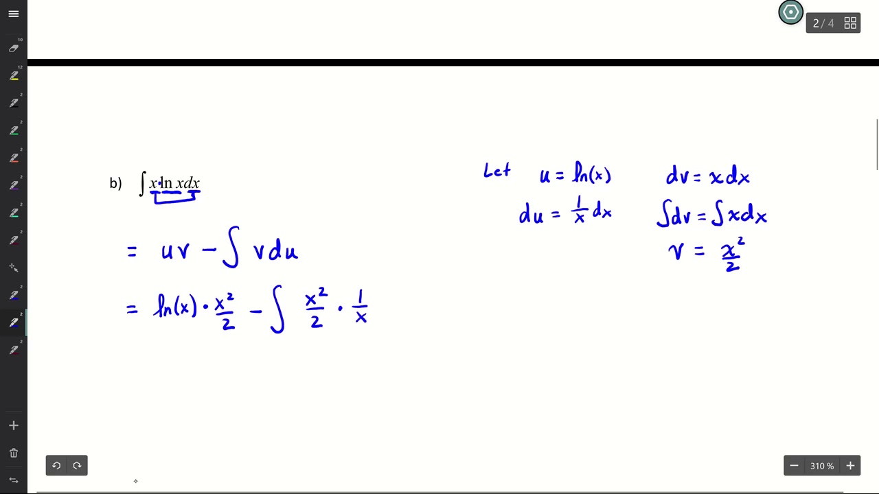 Integration by Parts YouTube