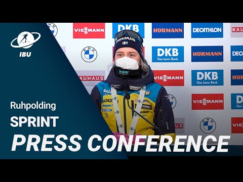 World Cup 21/22 Ruhpolding: Women Sprint Press Conference