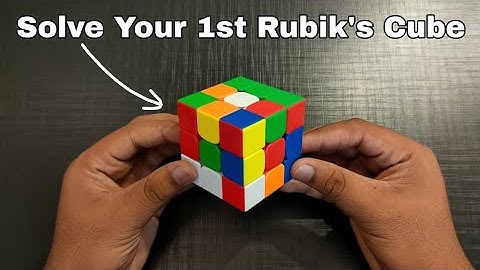 How to Solve a 3x3 Rubik