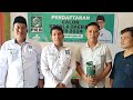 Maju pilkada budiyansa mendaftar ke pkb