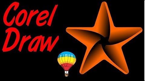Corel Draw Tips & Tricks Rotate a star around the center of page TWICE