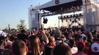 Billy Currington Pretty Good at Drinking Beer at USC v. Georgia Tailgate