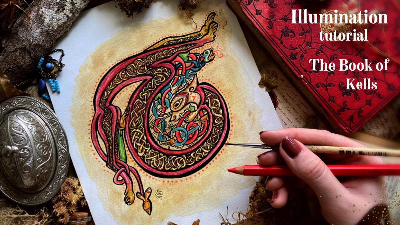 how-to-draw-illuminated-letter-t-from-book-of-kells-celtic-art